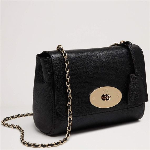 Mulberry Lily Black Glossy Goat